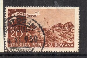 Romania 1950 Early Issue Fine Used 20L. NW-230268