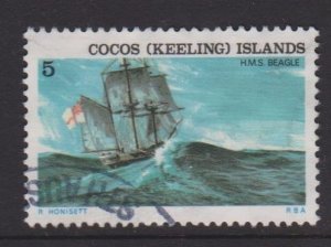 Cocos Islands Sc#22 Used