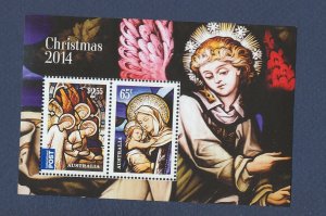 AUSTRALIA - Sc 4215a - MNH S/S - Christmas  2014