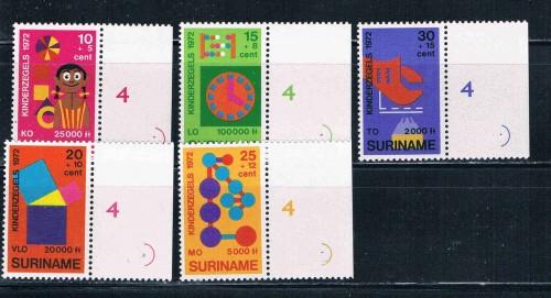 Suriname B187-91 MNH (S0015)