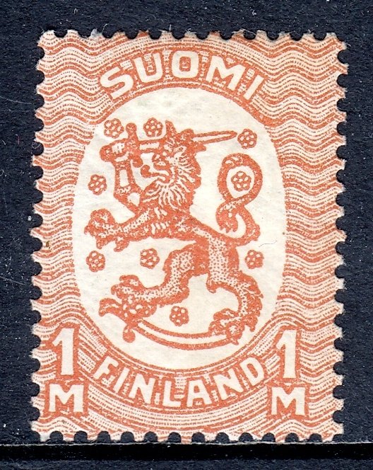 Finland - Scott #102 - MH - Crease - SCV $8.00