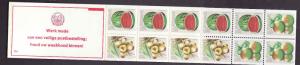 Suriname-Sc#510a-unused NH complete booklet-Fruits-1980-