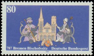 Germany #1513, Complete Set, 1987, Never Hinged