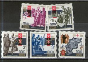 Malta 348-352 MNH