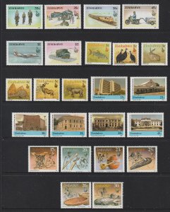 Zimbabwe x 8 MNH sets