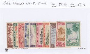 Cook Islands 131-40 mint