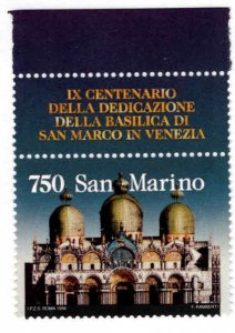 San Marino Scott 1314 MNH**  single from souvenir sheet