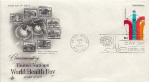 United Nations, First Day Cover, Medical