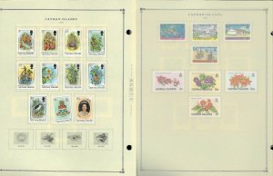 Cayman Islands 1946-1994 M & U Hinged on Scott Internation Pages Thru 1999.