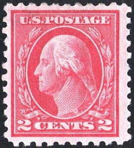 SC#463 2¢ Washington Single (1916) MHR