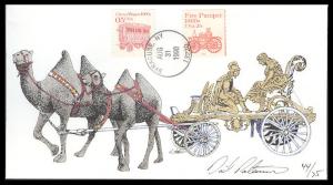 #2452 Circus Wagon 1900s PNC Peterman FDC