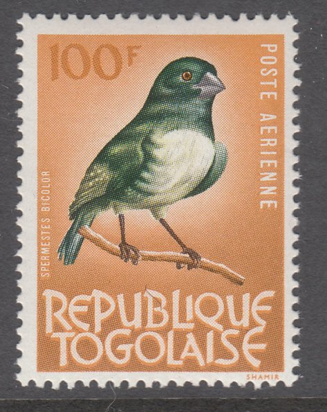 Togo C37 Bird MNH VF