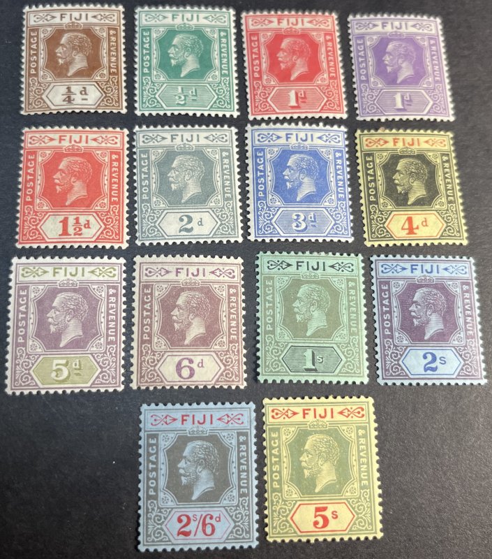 FIJI # 93-106-MINT/HINGED--COMPLETE SET--1922-27