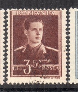 Romania 1943 Early Issue Fine Used 3.50l. NW-230176