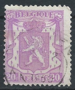 Belgium 1936 - 20c State Arms - SG731 used