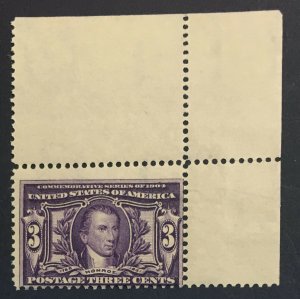 MOMEN: US STAMPS #325 MINT OG NH LOT #43236