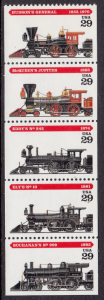 United States #2847 Trains, Locomotives, Please see description.