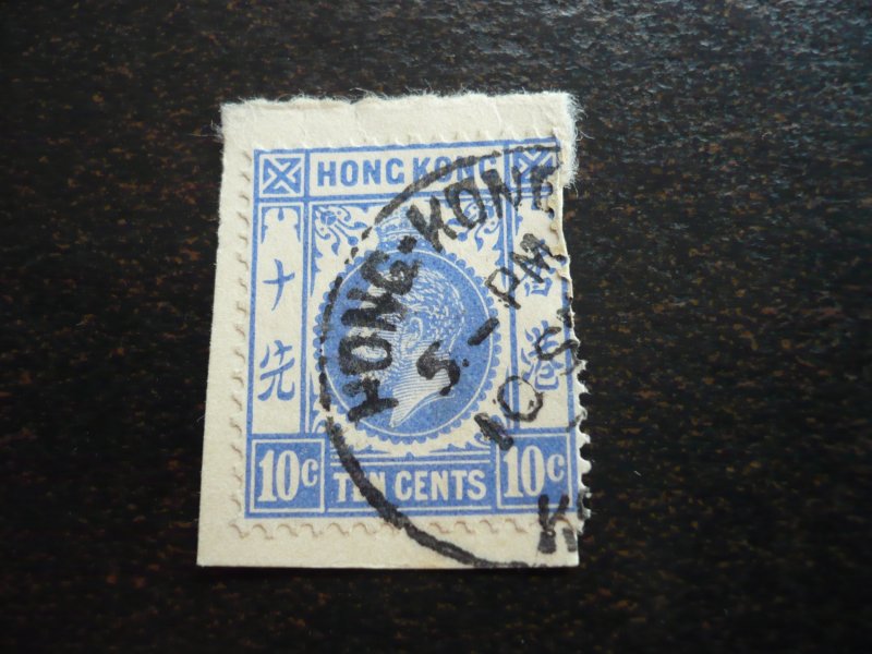 Stamps - Hong Kong - Scott# 114 - Used Part Set of 1 Stamp