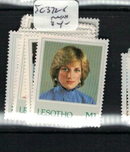 Lesotho Princess Diana SC 372-5 MNH (10ece)