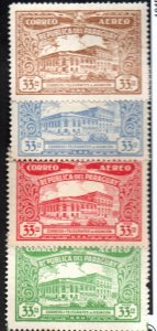 Paraguay C84-C87 Set Mint hinged