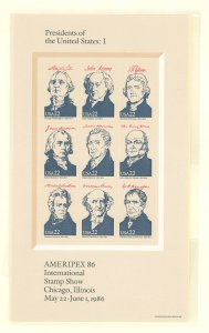 United States #2216 Mint (NH) Souvenir Sheet