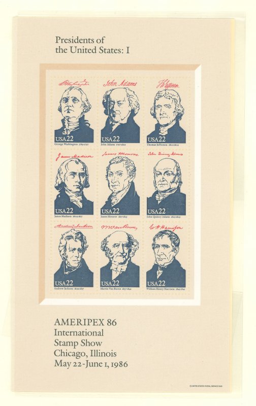 United States #2216 Mint (NH) Souvenir Sheet