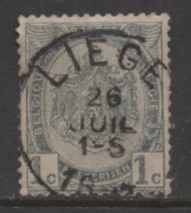 Belgium  Scott#  60   used  single