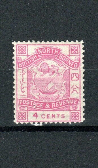 North Borneo 1889 4c MLH