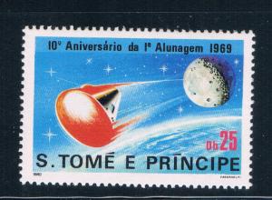 Saint Thomas and Prince Islands 582 MNH Space Command Module (GI0450)+