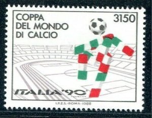 Calcio Italia '90 Lire 3.150 variety of black print