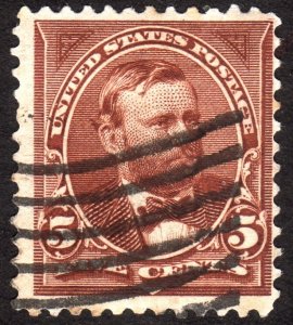 1895, US 5c, Grant, Used, Sc 270