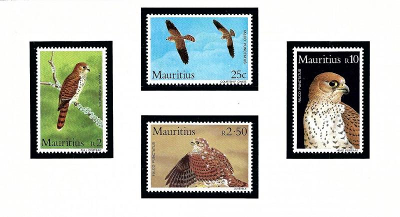 Mauritius 583-86 MNH 1984 Birds 