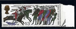 Sg 712pi 1966 Battle of Hastings 1/3 Watermark inverted UNMOUNTED MINT