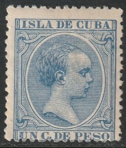Cuba 1894 Sc 134 MH*
