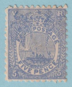 FIJI 58  MINT HEAVY HINGED OG * TONED PERFS VERY FINE! - FHI