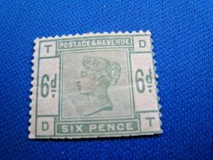 GREAT BRITAIN  -  SCOTT #105  -  MH      (brig)