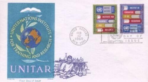 UN #192/193 UNITAR - Overseas Mailer