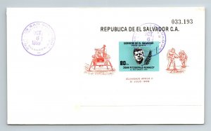 1969 El Salvador - Apollo II - Small Cancel - F5514