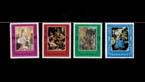 Bahamas 1976 - Christmas 1976 - Set of 4 Stamps  - Scott #394-7 - MNH