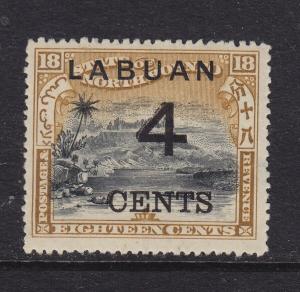 Labuan Scott # 91 VF OG mint previously hinged scv $ 40 ! see pic !