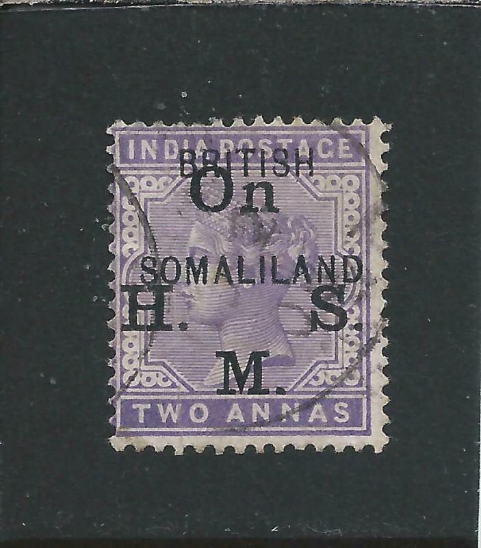 SOMALILAND OFFICIAL 1903 2a PALE VIOLET FU SG O3 CAT £55