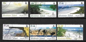 PITCAIRN ISLANDS SG704/9 2005 SCENERY (2nd ISSUE ) FINE USED