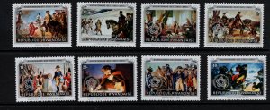 Rwanda #754-61 (1976 American Independence Day set) VFMNH CV $4.40