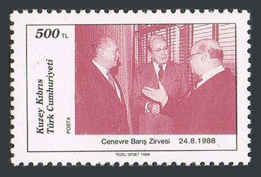 Turkish Cyprus 247,MNH.Michel 251. Geneva Peace Summit,1988