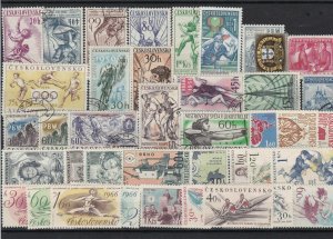 czechoslovakia stamps ref 16135