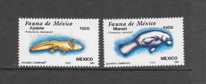 FISH - MEXICO #1533-4  MNH