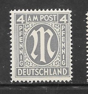 Germany #3N3B MNH Single A.M.G Issue.