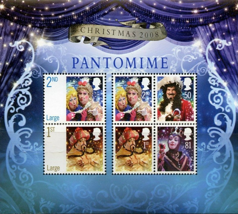 Great Britain 2009 - PANTOMIME Christmas  MNH S/Sheet  # 2607