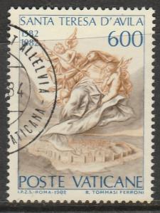 Vatican  1982  Scott No. 711  (O)