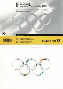 Germany 2002,Sc.#B901a used booklet